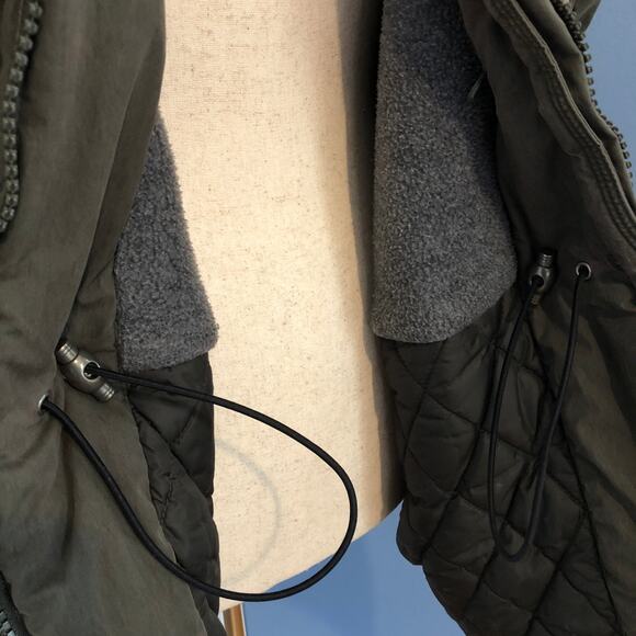 VTG LL Bean Women’s Polartec Thinsulate Lined Utility Jacket Med P Outdoors 90s - Picture 4 of 16